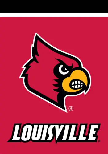 Louisville Cardinals House Flag Licensed ; Briarwood Lane