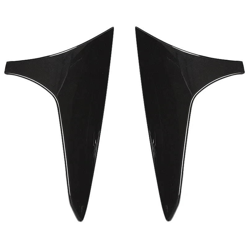 For Mazda CX-5 CX5 2017-2025 Glossy Black Rear Window Side Wing Winglet Triangle Spoiler Cover Trim Car Styling view 6