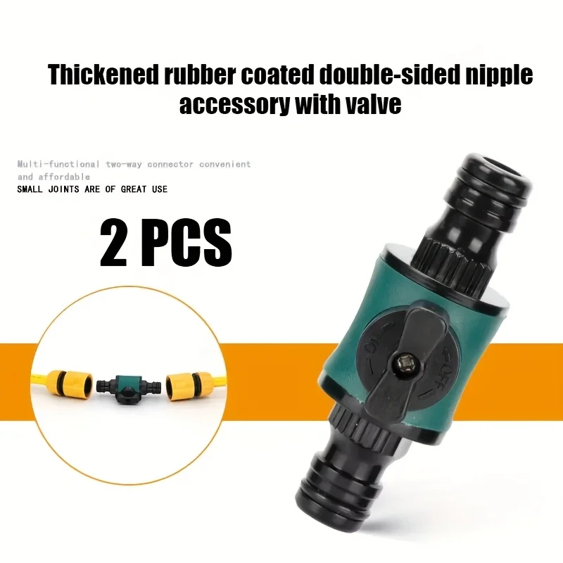 Thick quick connector, 16mm high-quality nipple valve, suitable for garden and watering accessories in gardens