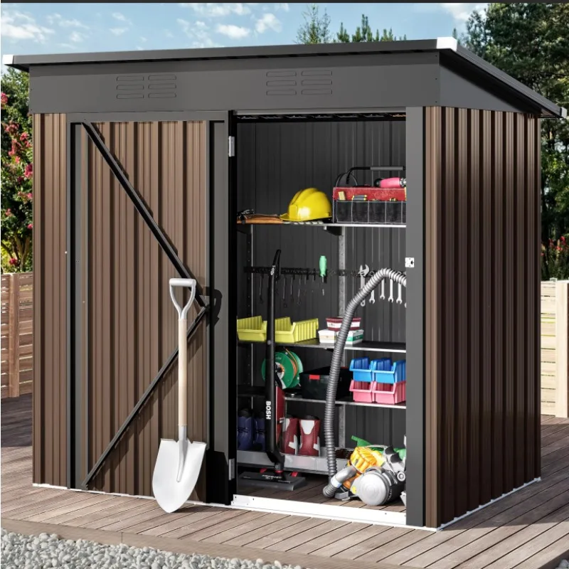 

Custom-designed Tool Storage Shed Outdoor Tool Storage Garden Cabin Suitable for Backyards Gardens and Villas Easy To Assemble