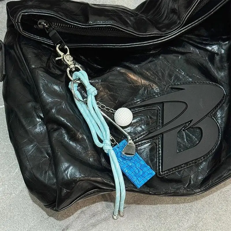 

D08B Decorative Pool Identifiers Keychain Strong Metal Plastic Combo Bag Belt Accessory