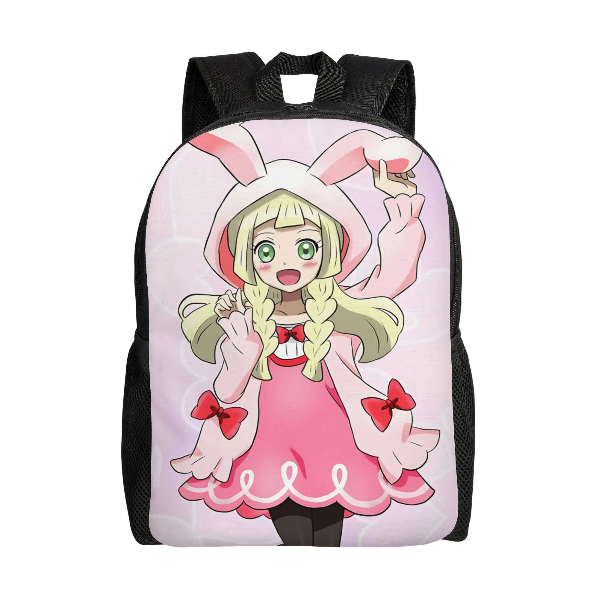 

Its Bags Pokemon Backpacks Daypack Summer Vibes mochila Campus Zipper Closure Rucksack