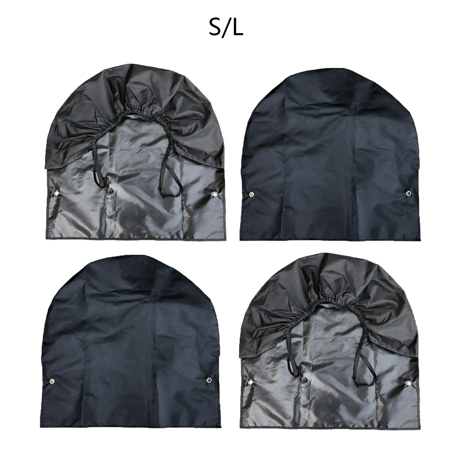 

4x чехлы для шин для автофургонов, пылезащитная ткань Оксфорд, универсальные устойчивые к атмосферным воздействиям непромокаемые защитные покрышки для шин для кемпера, автофургона, грузовика, внедорожника