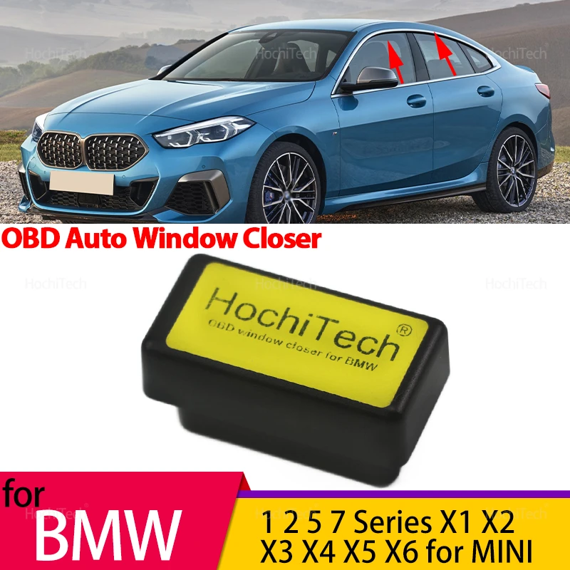 

For MINI for BMW 1 2 5 7 Series X1 X2 X3 X4 X5 X6 Car OBD Remote Control Automatic Window Glass Rewinder Controller