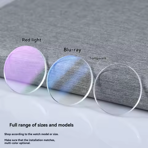 Blue light mineral watch mirror GA-2100/GA-B2100/GM2100/ For Casio Farmhouse Oak Watch Glass Mask Lens Accessories