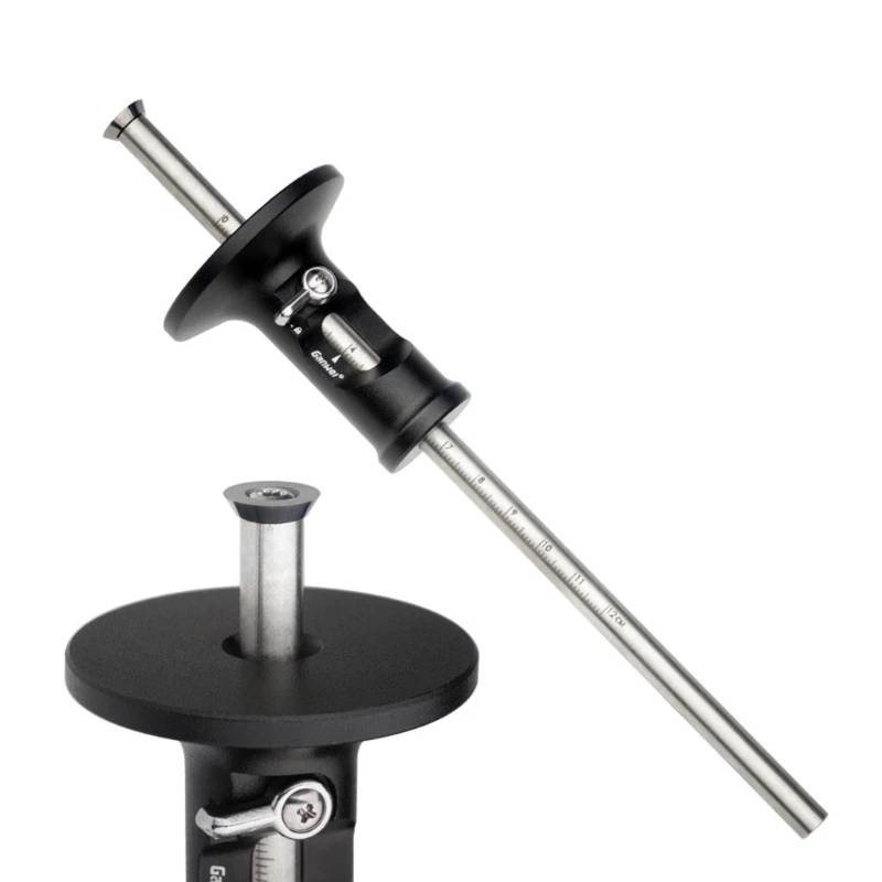 Woodworking Scribe DIY Tool Aluminum Alloy Marking Gauge Scribe Multi-functional