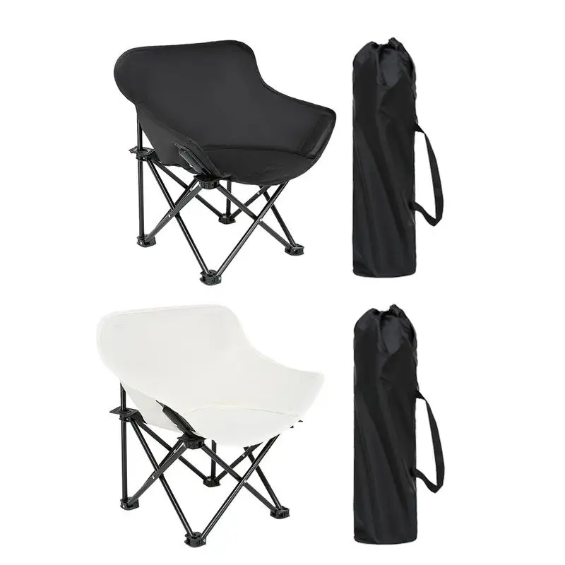 Cadeira dobrável portátil para Camping, Cadeira Beach Art, Banquinho Pesca, Camping ao ar livre, Arc Lounge Chair, Banquinho Pesca