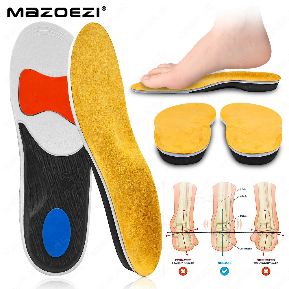 

EVA подошвенный фасциит, облегчение боли, замшевая ортопедическая стелька для мужчин и женщин, кроссовки для плоскостопия, высокая поддержка свода стопы, ортопедическая вставка, подошва