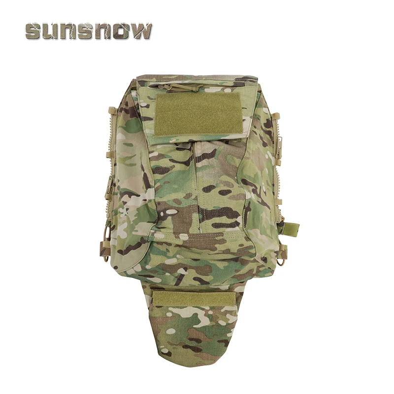 Outdoor Sports Airsoft Tactical Hunting Vest Equipment Precision zip-on 2.0 Elastic Backboard JPC Zipper Backboard Bag