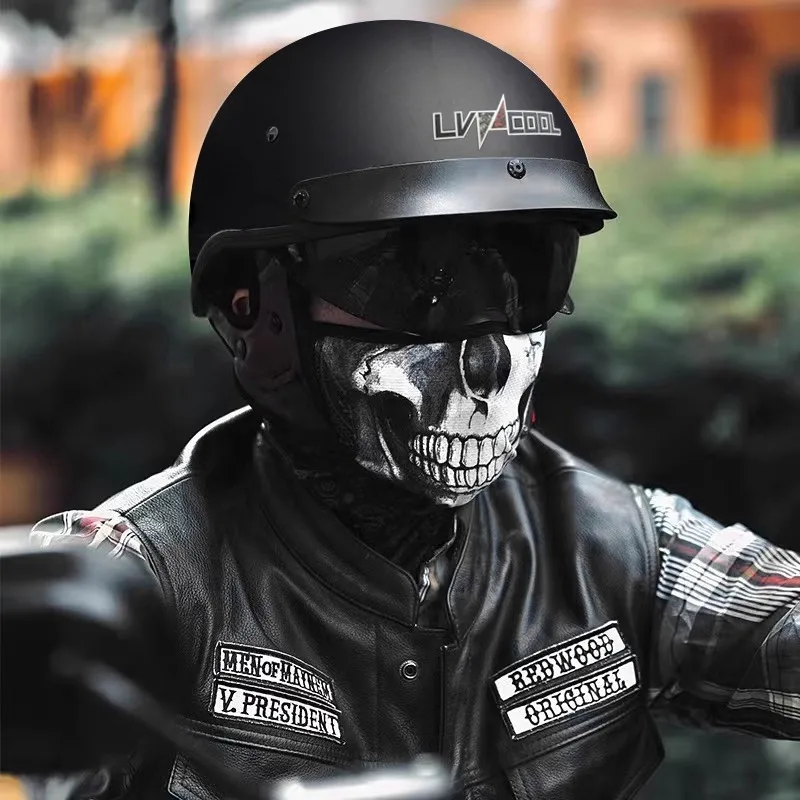 خوذة ركوب الدراجات النارية الجديدة بشهادة نصف مغطاة ومضادة للتأثير خوذة ركوب الدراجات للرجال والنساء خوذة تزلج آمنة #2