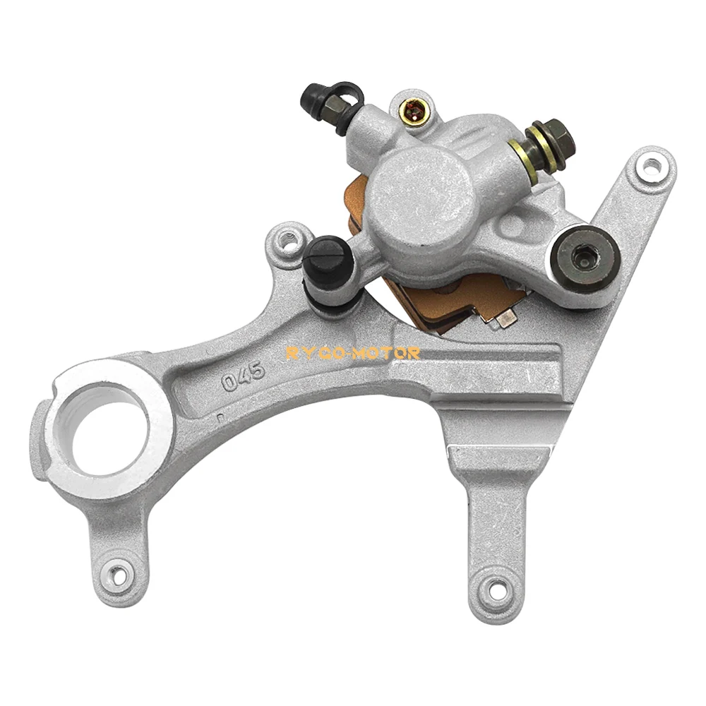 MATI tylny zacisk hamulca z klockami dla Kawasaki KX250F KX450F 04-19 KX250 KX250X KX450 KX450X KX450SR 19-23 KLX450R KLX450 2008-2019