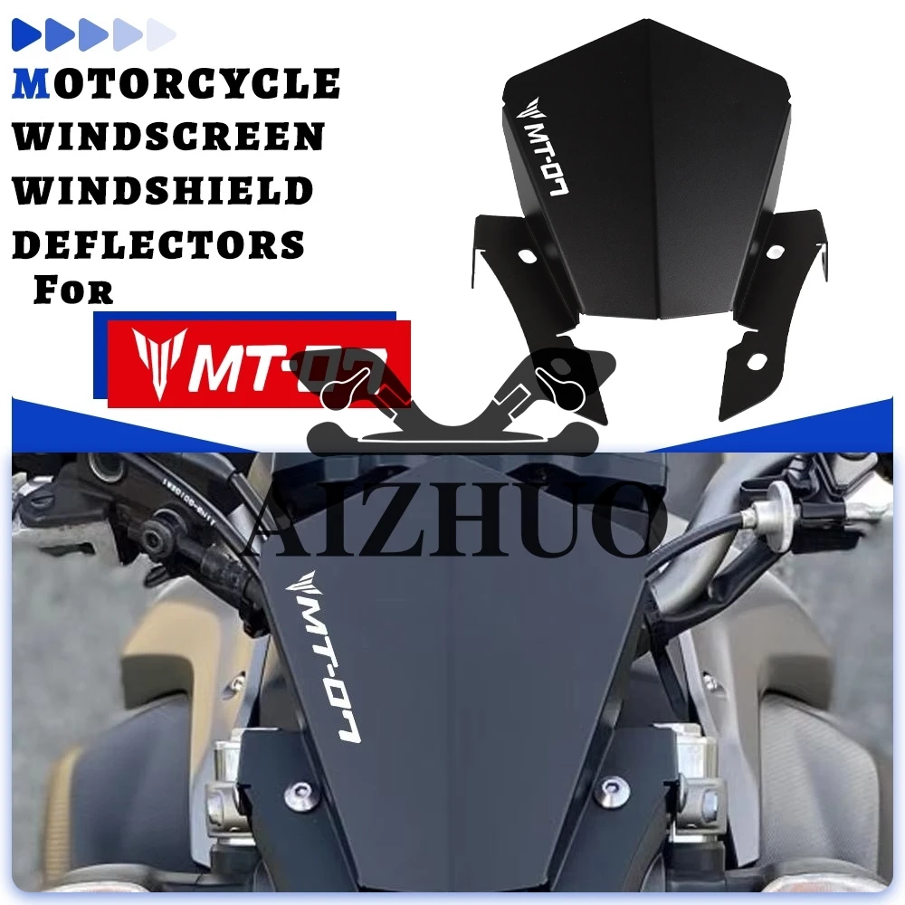 

MT 07 FZ 07 Motorcycle Accessories Windscreen Windshield Deflectors For YAMAHA MT-07 MT07 FZ-07 FZ07 2013 2014 2015 2016 2017