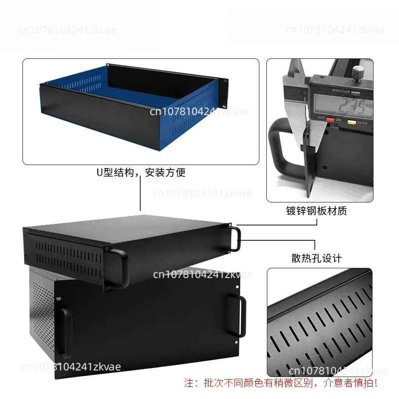 3U 19-inch Standard Chassis, Rack Plug-in Box, Server Industrial Control Chassis