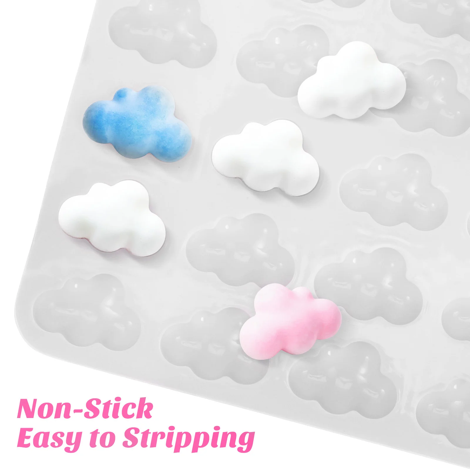 Cloud Silicone Mold Form Candies Sweets Forms Frost Gummy Moules Gummies Molds Freezie Candy Convenient Moulds Chocolate Stick