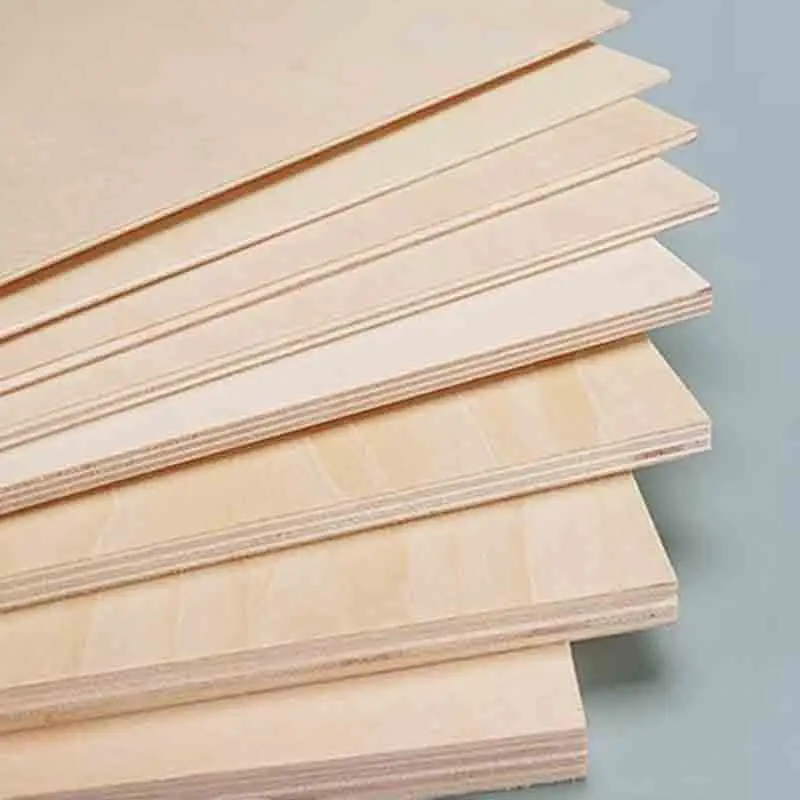 Solid Wooden Plate Plywood Sheet 50-900mm Handmade Model DIY Thickness