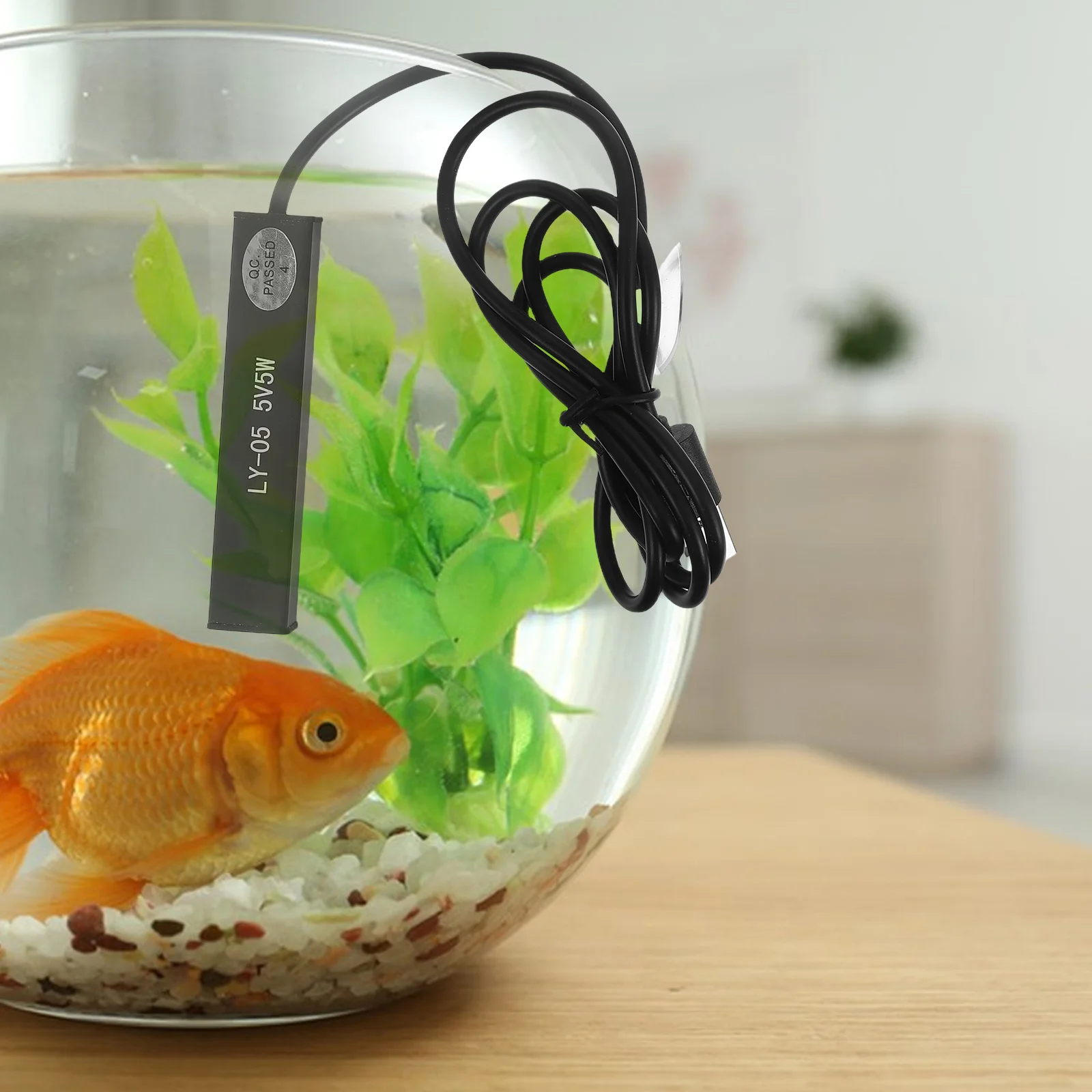 

Mini USB Aquarium Heater 5W Constant Temperature Water Heater Stick for Fish Tank Turtle Tank Heating Accessories