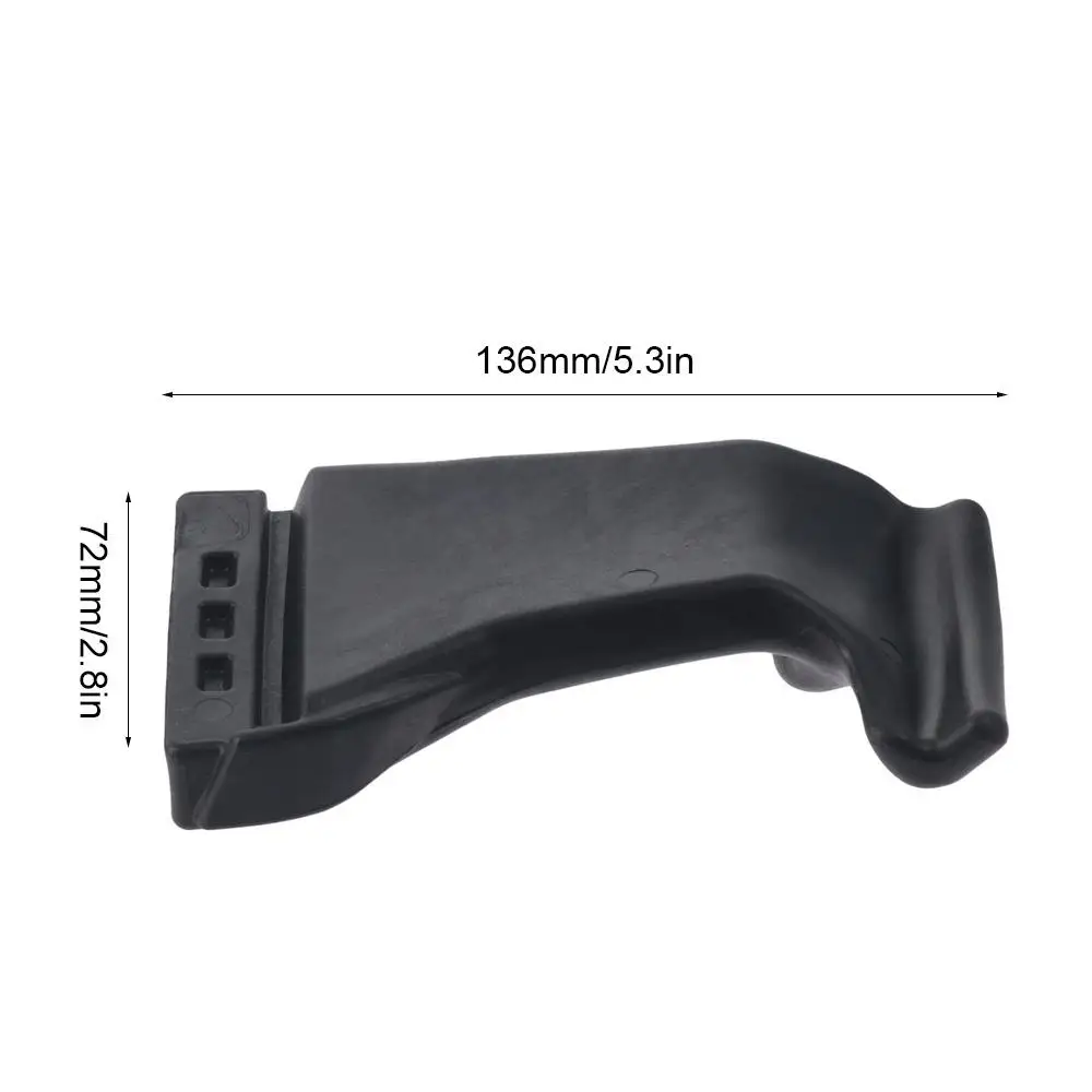 Plástico pneu Changer cabeça para carros universais, confiável e Nylon, Mount Demount, cabeça de pato preto, 5.3 * 2.8in