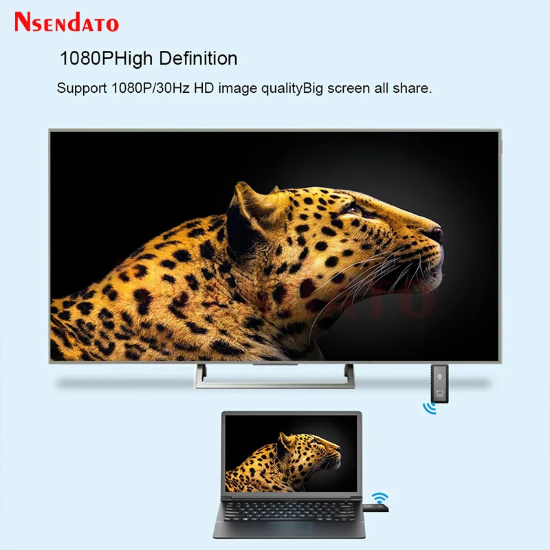 30M Wireless HDMI video Transmitter Receiver Extender 1080P Display TV Receiver Extender Adapter for Laptop TV Projector Monitor
