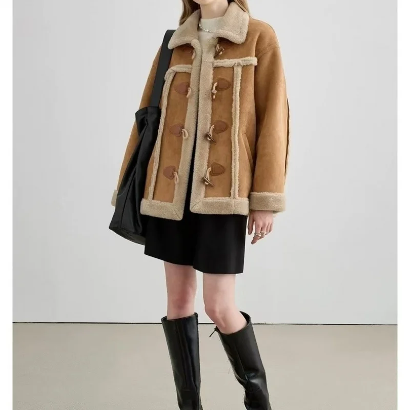 

Lamb Wool Jacket Woman High Quality Sad Unhappy Sorrowful Mournful Grieving Lamenting Regretful Sorry Apologetic Contrite Ladies