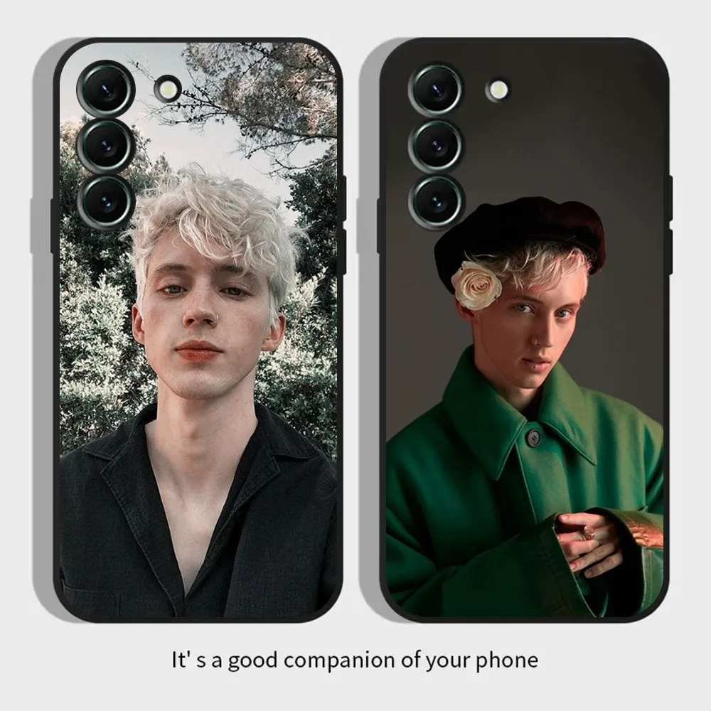 Singer T-Troye S-Sivan Phone Case for SamsungS24,S23,S22,S21,S20 Ultra Pro S10,S30Plus,20 Ultra Black Cover