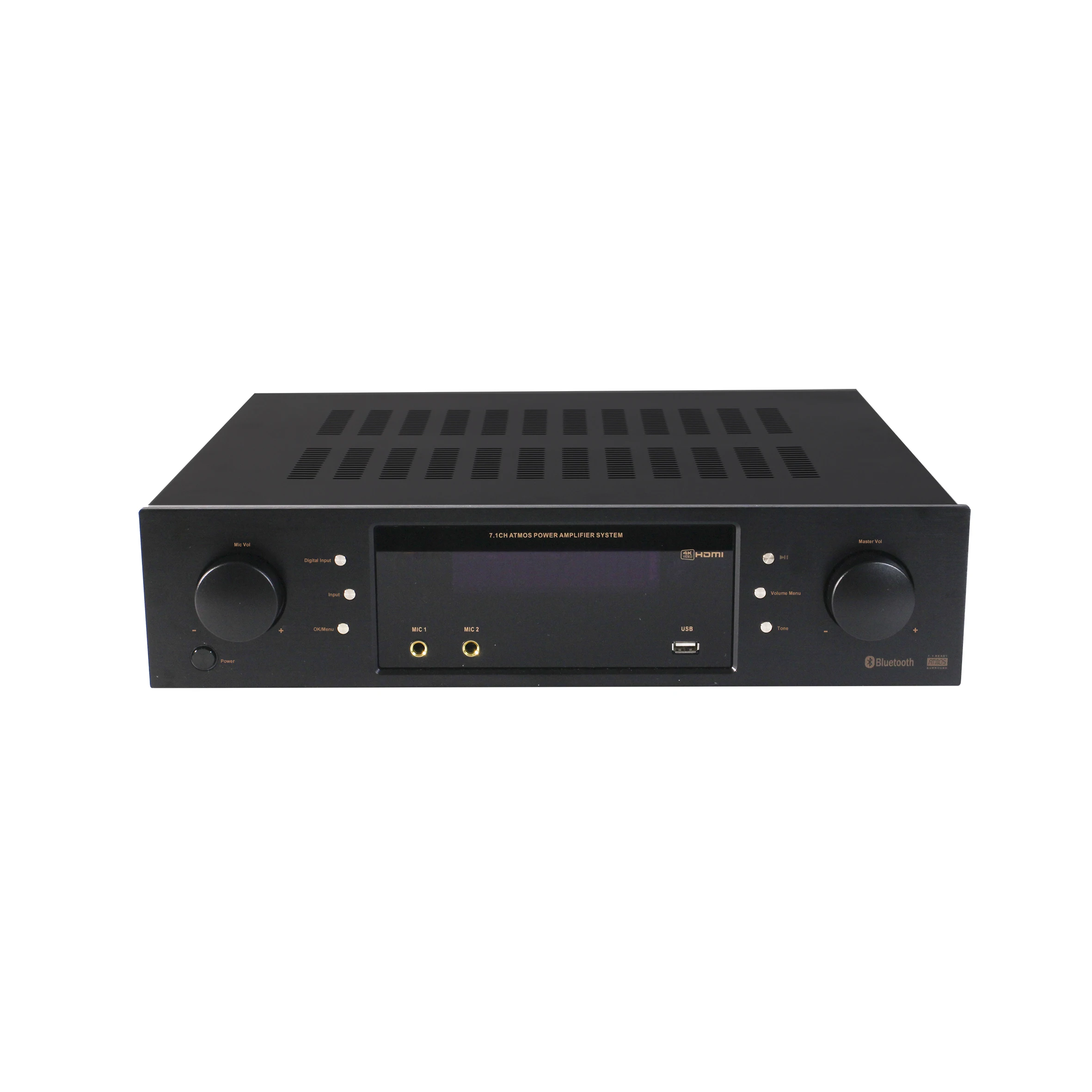 Karaoke 7.1 Channel Blue-tooth/USB 800W Digital Video Audio Amplifier for Home Theater System