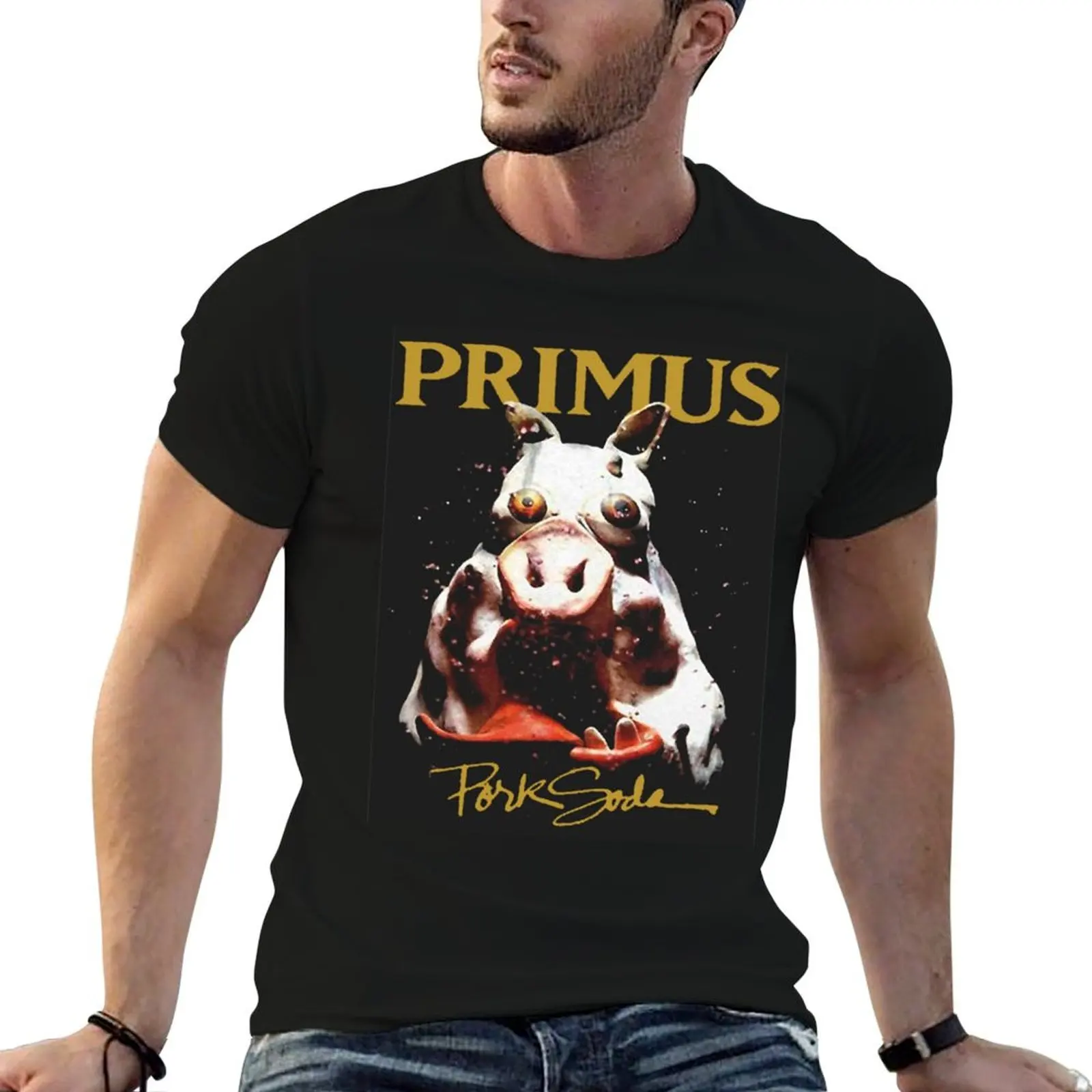 primus T-Shirt Casual Loose Fit Short Sleeve T-Shirt
