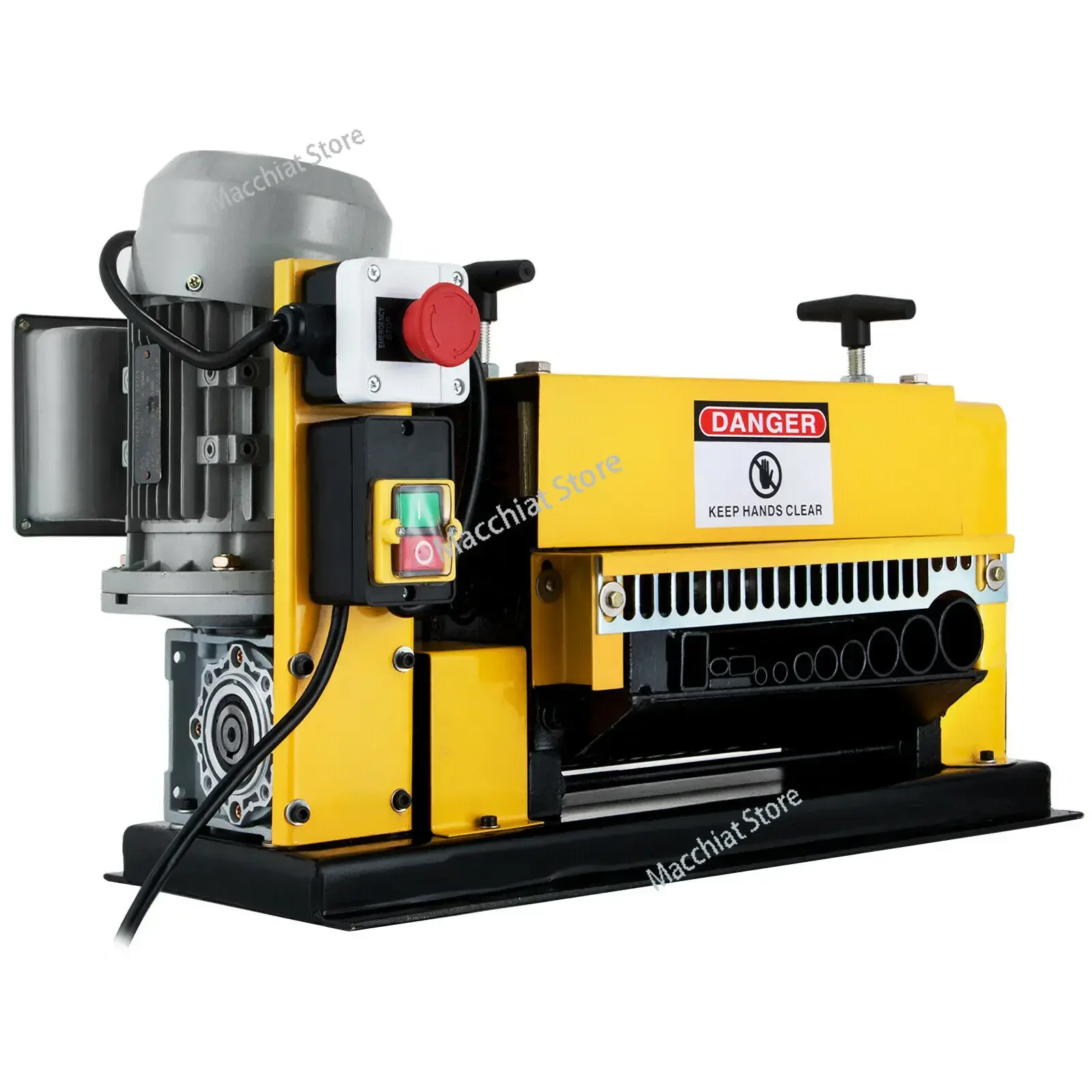1-38mm Wire Stripping Machine Copper Cable Stripper Scrap Recycle Tool Automatic Electric WIth 10 Blades