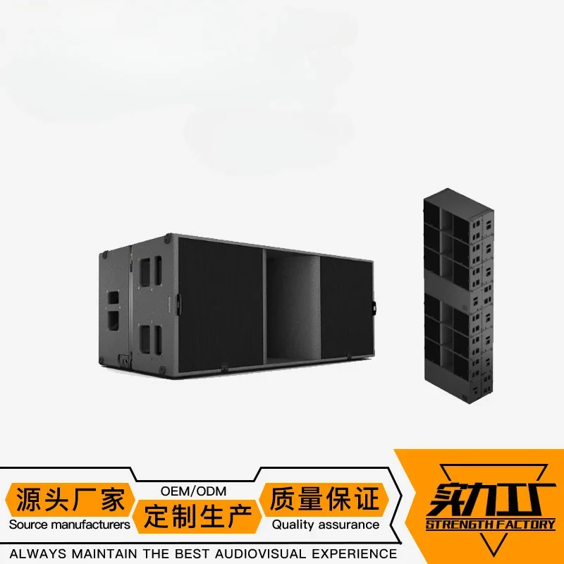 

2025 Dual 18" Subwoofer Professional Bass Speaker System for Live Sound
