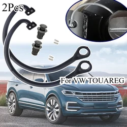 2Pcs Fuel Oil Tank Inner Cover Plug For VW Touareg Petrol Diesel Cap Lid Gas Filler Support Retaining Strap Cord Rope Tether