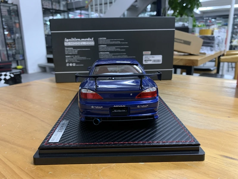 IG 1:18 For VERTEX S15 SILVIA With Engine JDM Simulation Limited Edition Resin Metal Static Car Model Toy Gift