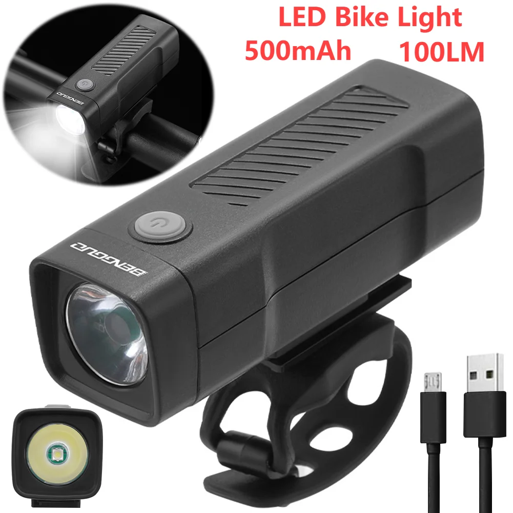 

Светодиодный передний фонарь для велосипеда, перезаряжаемая через USB велосипедная фара, 3 режима, фара для шоссейного велосипеда MTB, простая установка, аксессуары для велоспорта