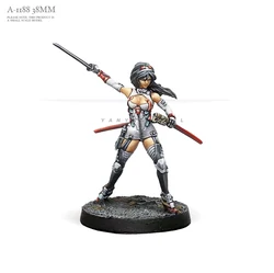 38MM Resin figure model kits DIY toy colorless and self-assembled A-1188