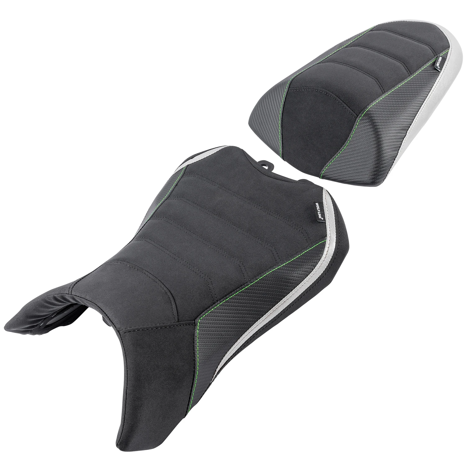 

XXUN Motorcycle Rider Solo Saddle Passenger Seat Cushion for Kawasaki Ninja 1000SX 2020 2021 2022 2023 2024 ABS 2024