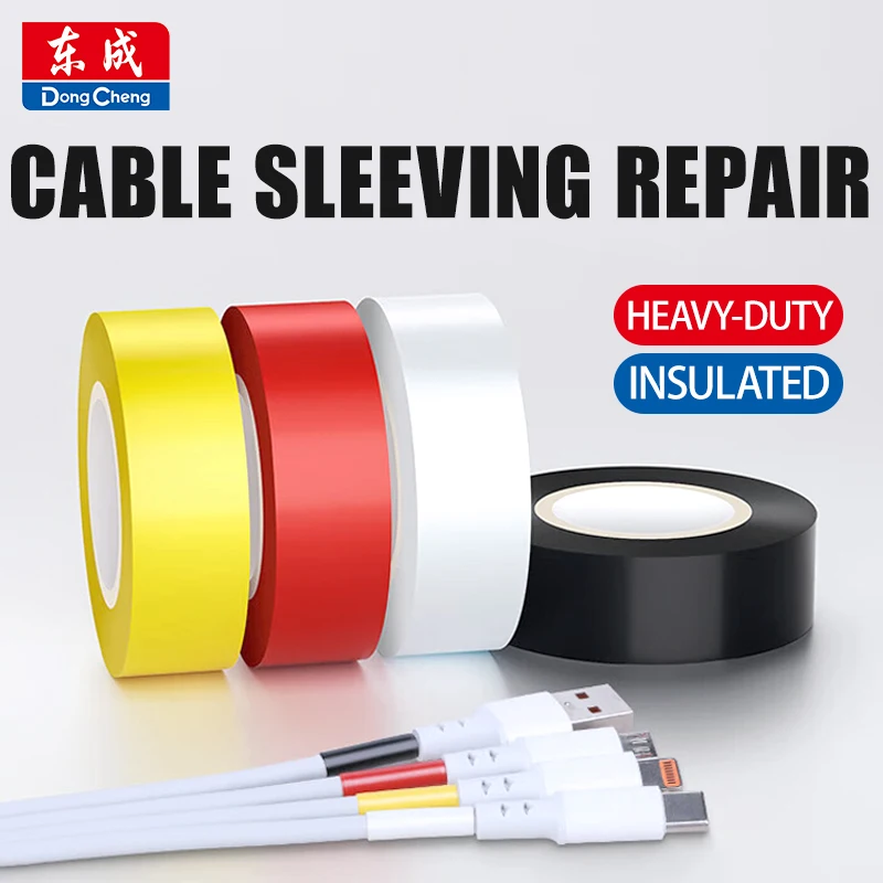 Color Electrical Tape - PVC Wear-Resistant Flame Retardant Lead-Free Insulating Waterproof 6/14/18M Length for Electrician