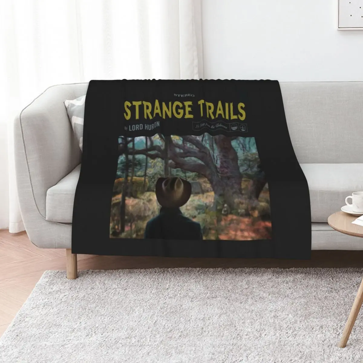 

Strange Trails - Lord Huron Throw Blanket warm winter Kid'S Vintage Comforter Blankets