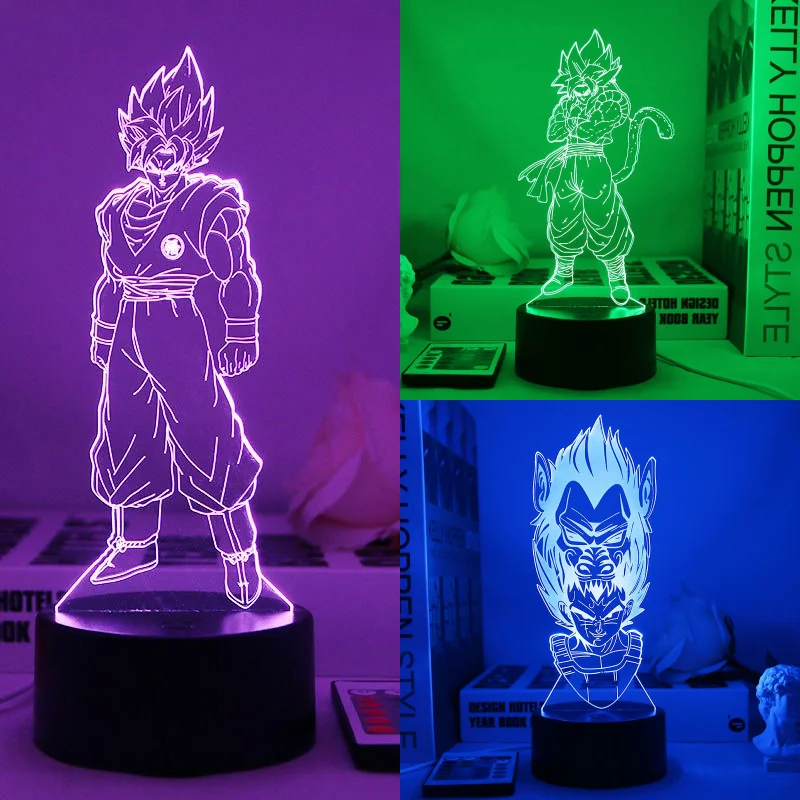 Ornament Ball Set - Lampu tidur Dragon Ball Son Goku