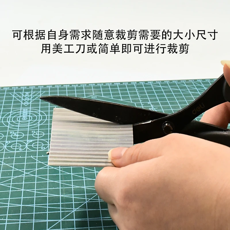 4 قطعة/المجموعة 1/35 محاكاة المموج ورقة الألومنيوم نموذج DIY بها بنفسك نموذج صنع مصنع بلاط المتداول مصراع الباب ل Diorama