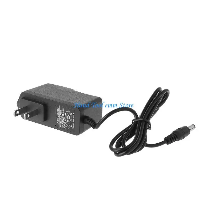 H37F 100-240V 5.5X2.1mm 1A 12.6V EU US Plug Lithium Power Adapter EU US Plug 18650 Lithium Battery Accs