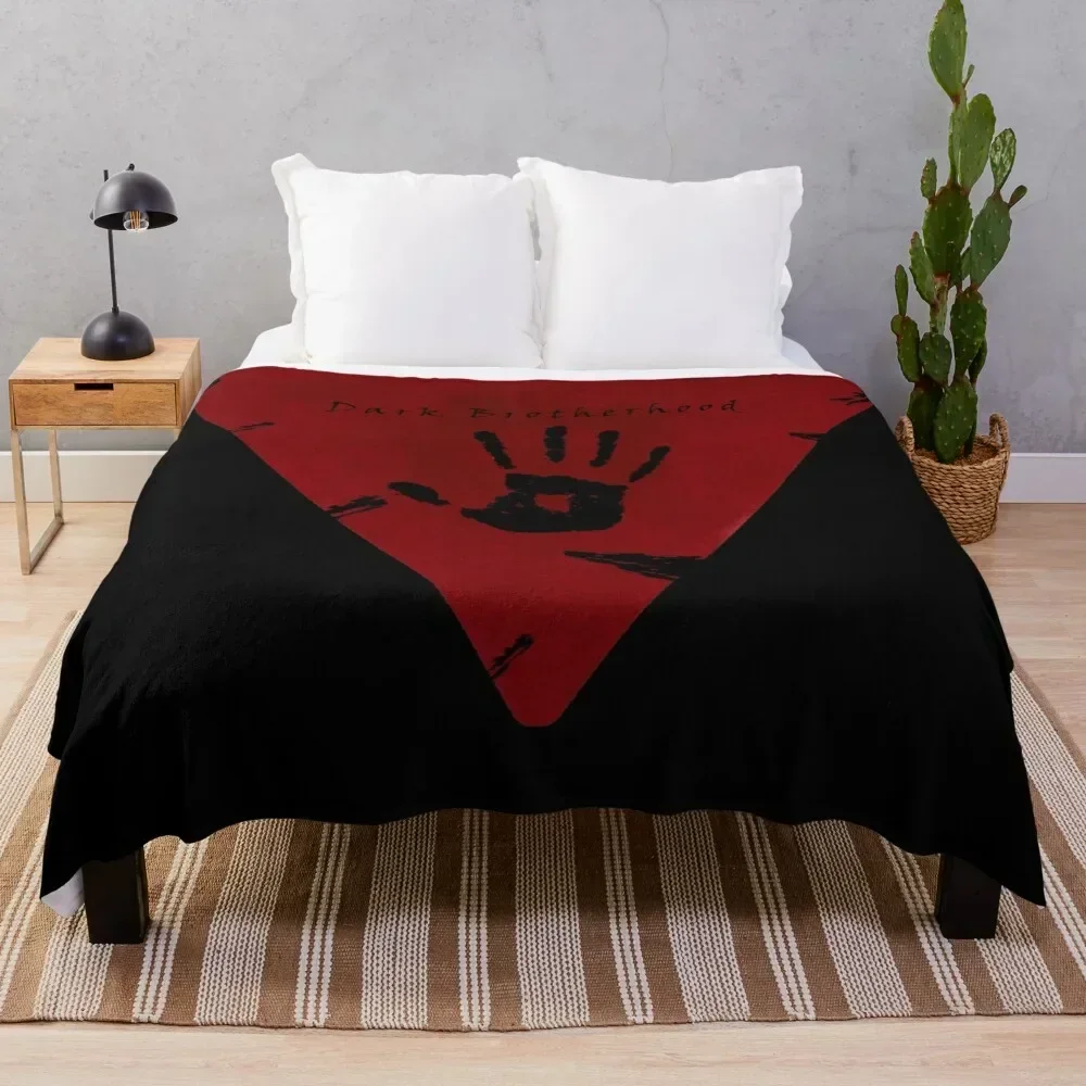 

Dark Brotherhood Robe based design Throw Blanket Lightweight Cozy Blanket for Bed Sofa