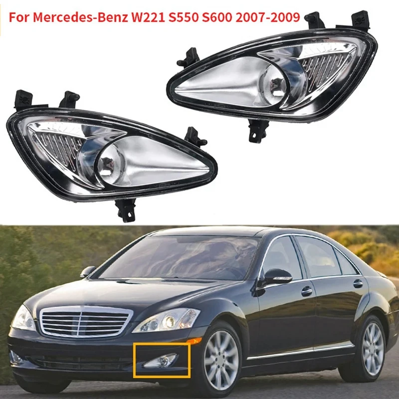 Mistlamp Lagere Bumper Mistlamp Voor Mercedes-Benz W221 S550 S600 2007-2009