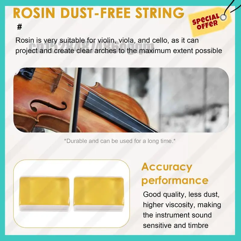 -ABJZ Dust Erhu Dangerous Rosin Violin Dangerous Rosin Dust-Free String Music Suitable For Violin And Violin