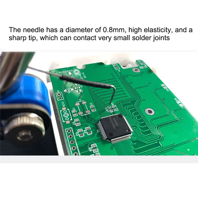 Sygnał czasowy lecący Lead danych Test naprawczy multimetru PCB igła obwód DIY płytka spawanie elektroniczne sonda narzędziowa (A)