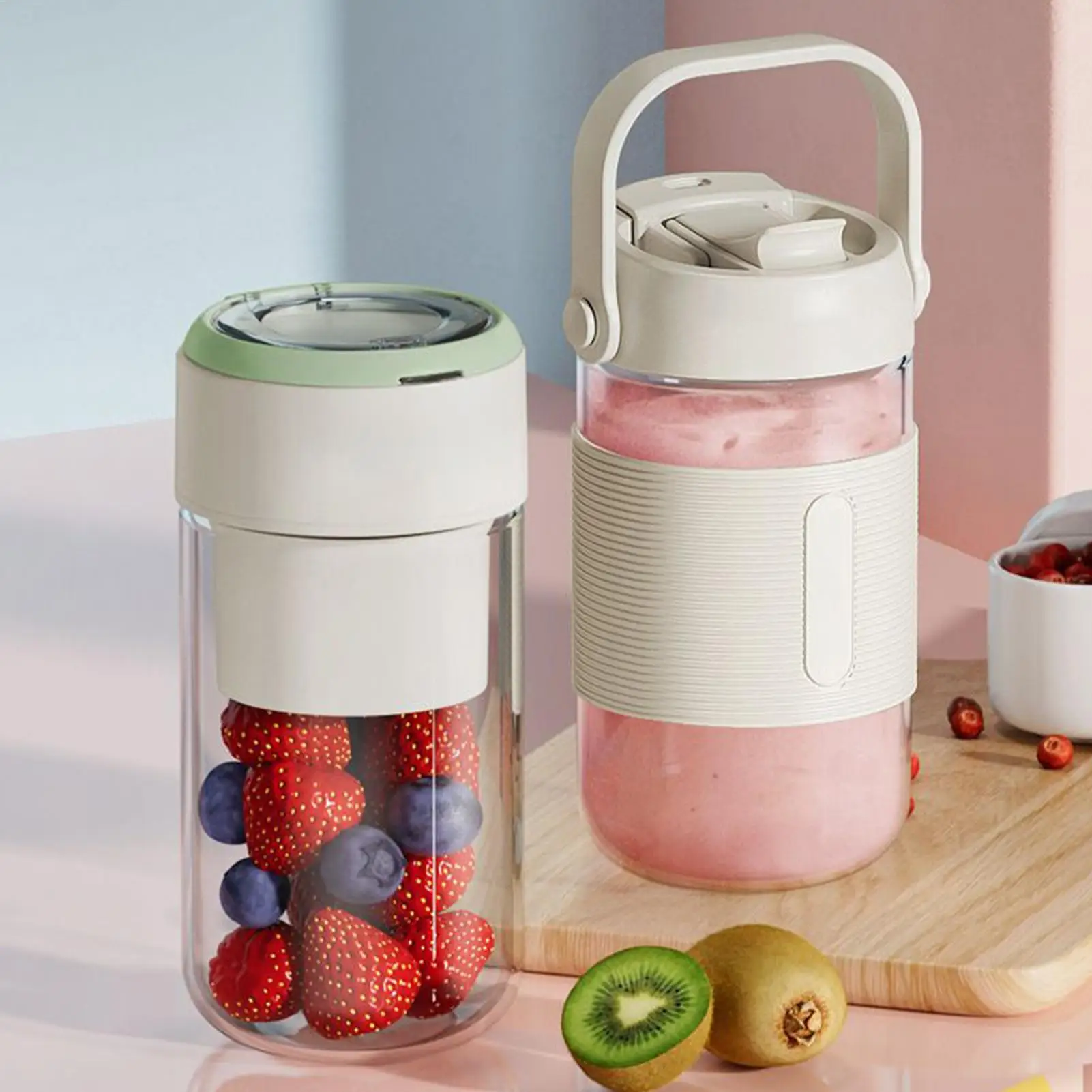 

Портативный блендер, портативный беспроводной блендер, соковыжималка, USB-зарядка, шейкер для протеинового порошка, кухонная еда, детское питание