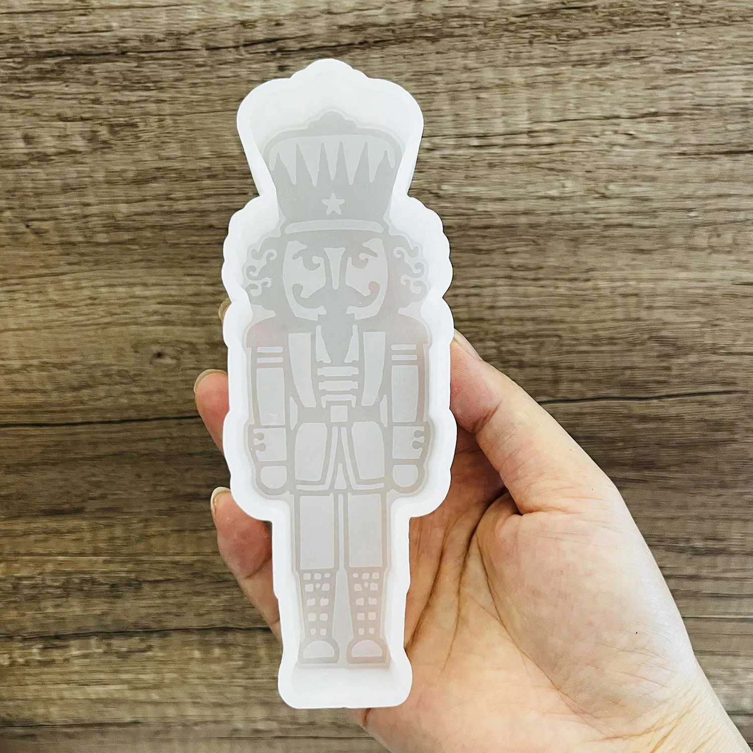 Nutcracker Candle Silicone Mold DIY Handmade Christmas Nutcracker Cement Plaster Aromatherapy Mold Home Decor Gifts