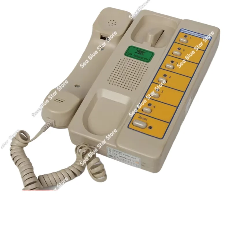 Хост домофона машинной комнаты лифта NKT12 (1-1) Домофон для настольной комнаты с пятью частями NBT12 (1-1) A