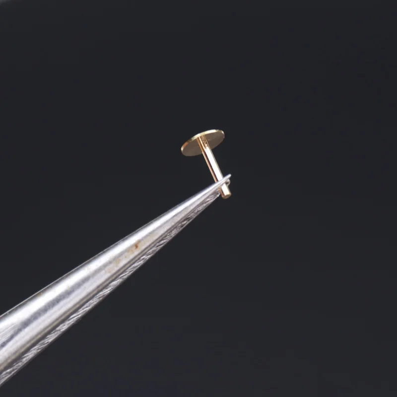 Watch Universal Dial Pin 0.6mm Diameter Copper Material Fixed Dial With Locating Feet Repair Dial Accessories Watch Repairer Use