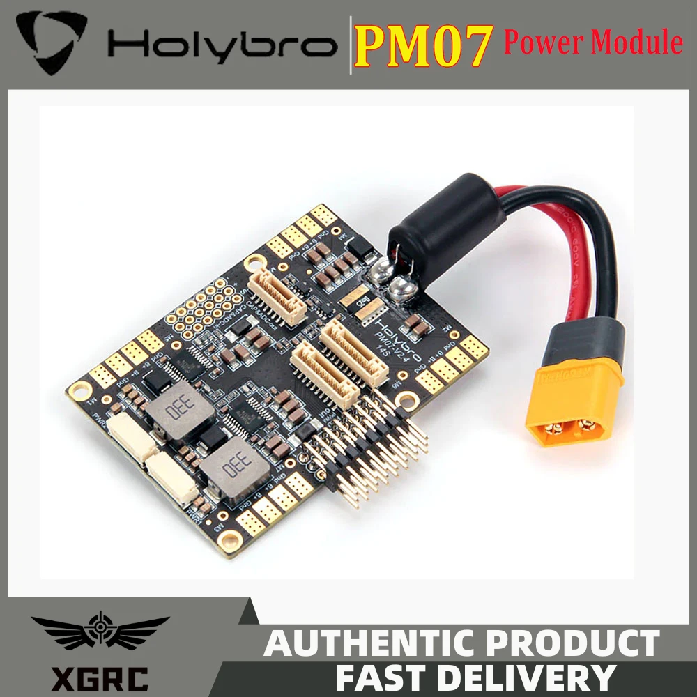 HolyBro PM07 Power Management PM Module W/ 5V UBEC 2 ~ 12s LiPo Output for Pixhawk 4 PX4 Flight Controller RC FPV Racing Drone