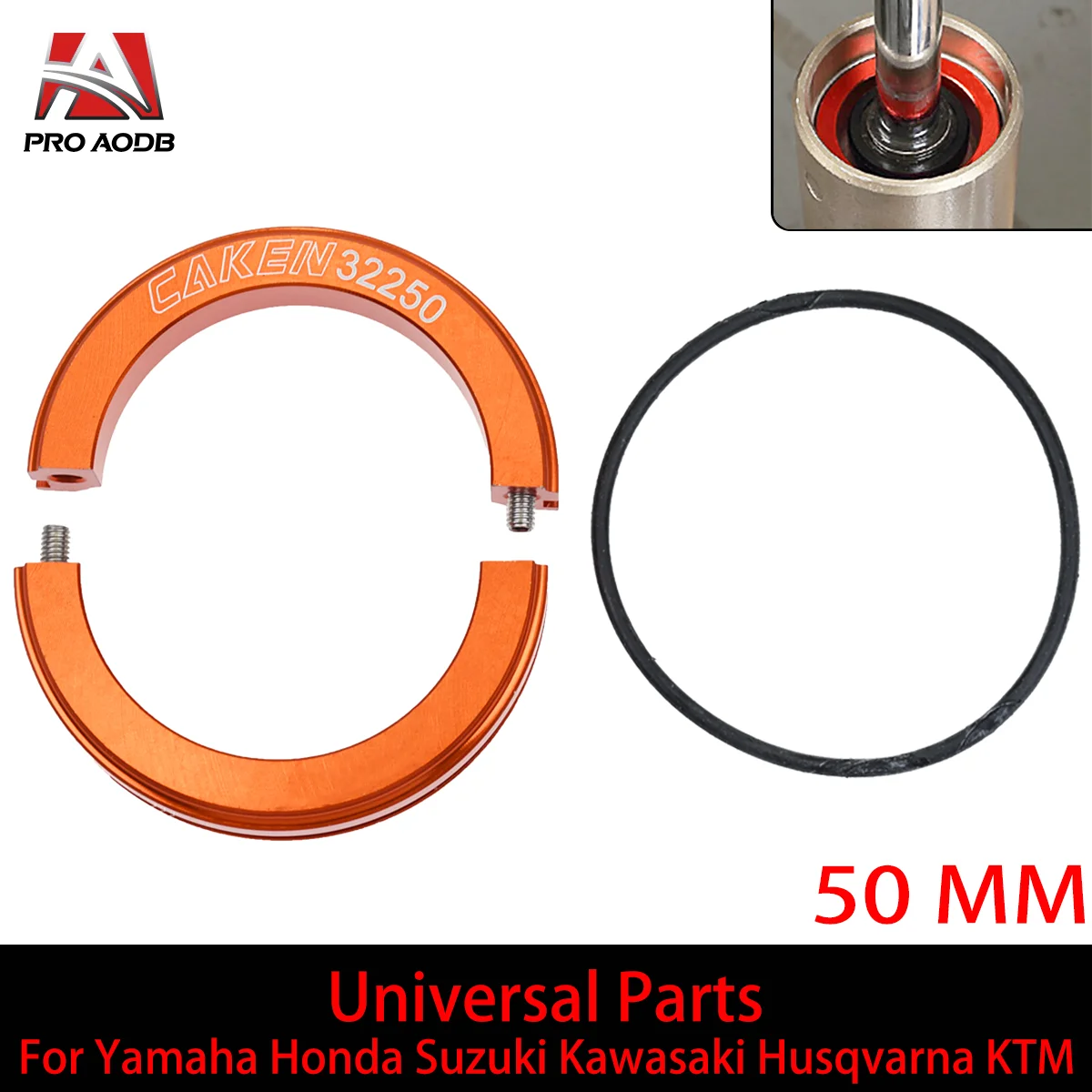 

For KTM SHERCO Yamaha Suzuki Kawasaki Honda Husqvarna GASGAS Universal 46 50mm Fork Shock Absorber Rear Suspension Lowering Kit