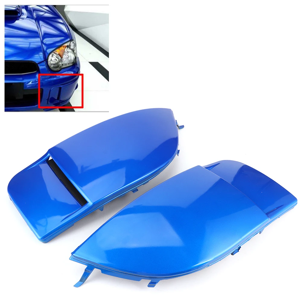 Fog Light Cover Front Fog Light Cover Easy To Install with ABS Material for Subaru Impreza 8th STI WRX 2004 2005 for