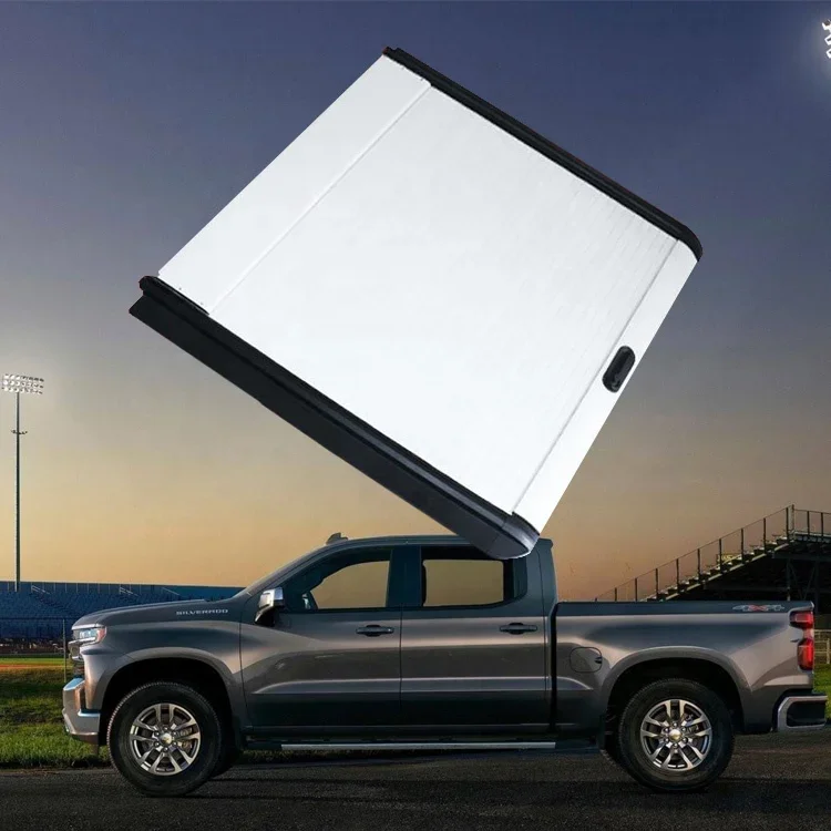 Easy Install Electric Retractable Pickup Tonneau Cover Truck Bed Roller Lid Tonneau Cover For CHEVROLET SILVERADO 1500